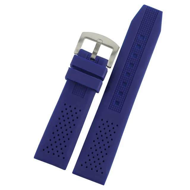 18mm/20mm/22mm/24mm Silicone Watch Strap Band Replacement for Sport