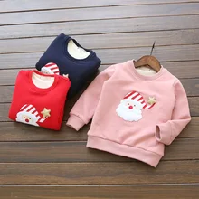 Kids Jackets 2016 Christmas sweater Children Clothing Cartoon Rabbit Fleece Outerwear Girls Clothes Jacket Winter Coat