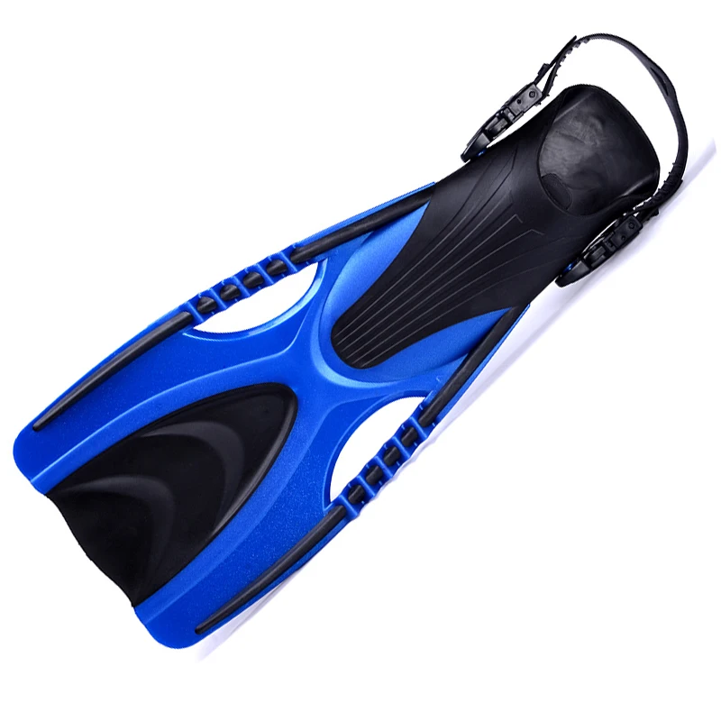 Buy adjustable size swimming flippers Open heel diving