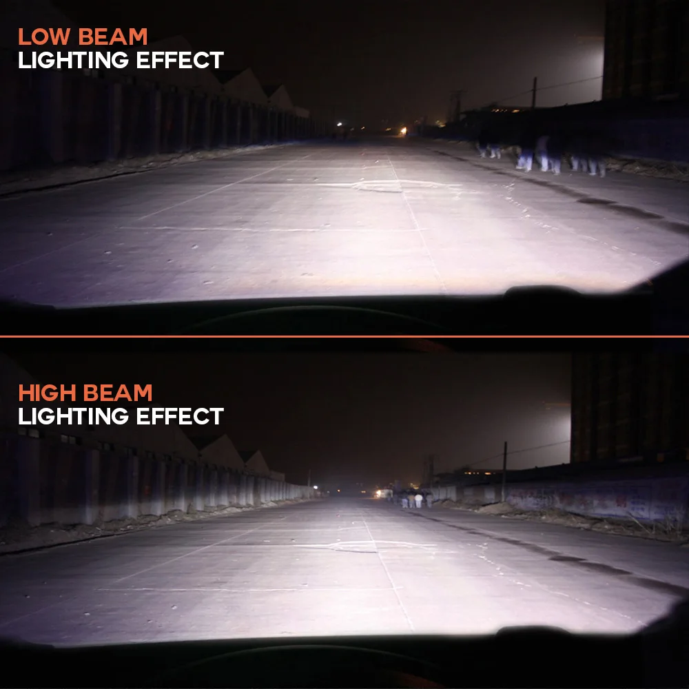 Супер яркий автомобиль Фары H7 LED H4 LED/HB2/9003 H8/H9/H11 HB3/9005 HB4/9006 Авто лампы 72 Вт 9000LM автомобилей фары 6500 К