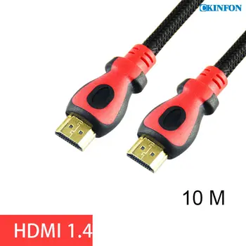 

10Pcs/Lot HDMI Cable 1.4 Version HDMI HD Cable Video Cable 1080P 10M