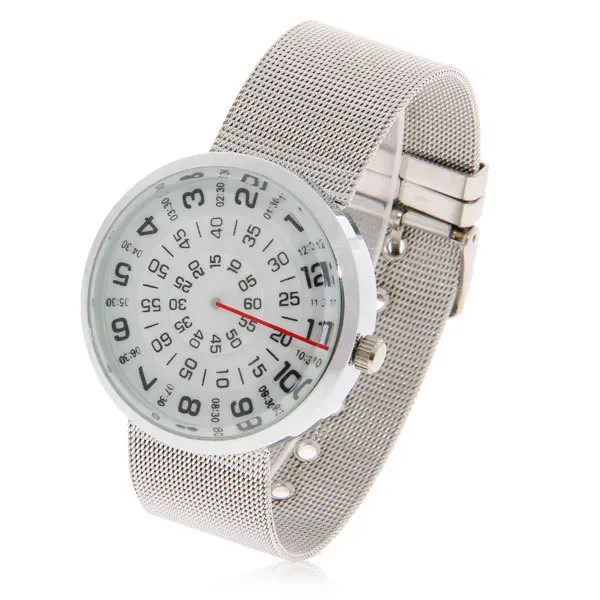 Chic Paidu 58881 Round Case Stainless Steel Wrist Watch With Digital Display Time For Men White Dial Free Shipping Watch Box Display Watch Display Standdisplay For Watches Aliexpress 1 x paidu 58913 watch. chic paidu 58881 round case stainless steel wrist watch with digital display time for men white dial free shipping
