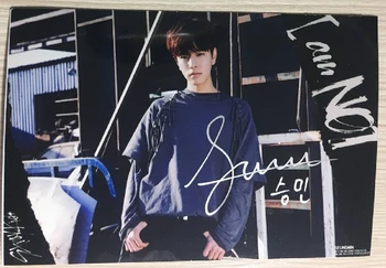 

hand signed Stray Kids Seung Min autographed photo I AM NOT K-POP 4*6 collection 062018