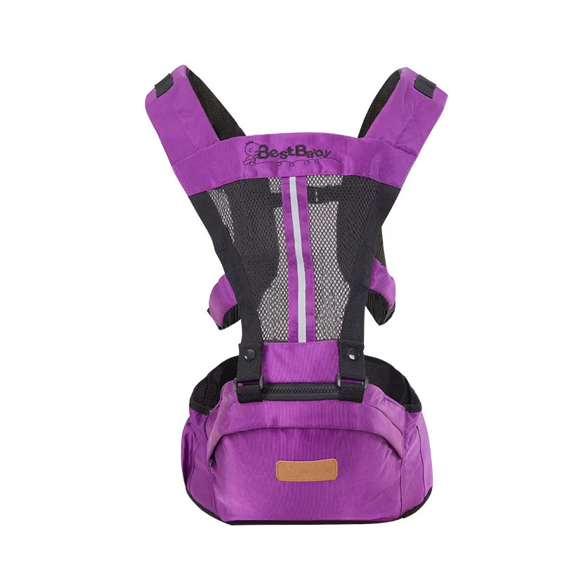 

New Style Designer Sling and Baby Carrier 2 in 1,Hipseat Toddler Backpack Breathable Hip Seat Baby Kangaroo Newborn Waist Stool