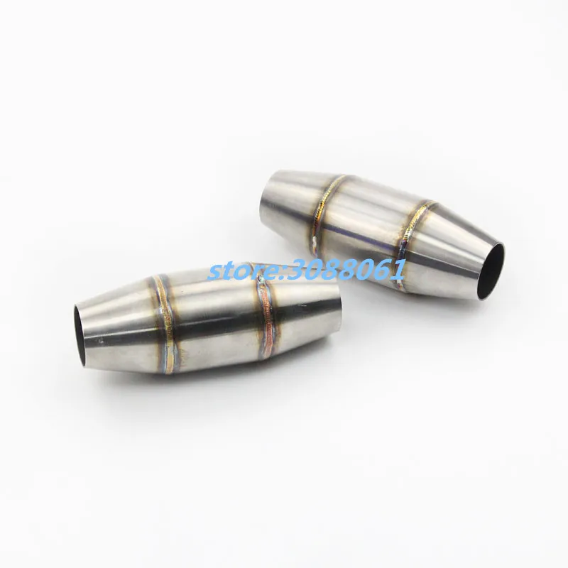 

2017 New Model Length 155mm Motorcycle Exhaust Middle Pipe Muffler Expansion Chamber DB Killer Fit Most Motorbike For Dirt Bike
