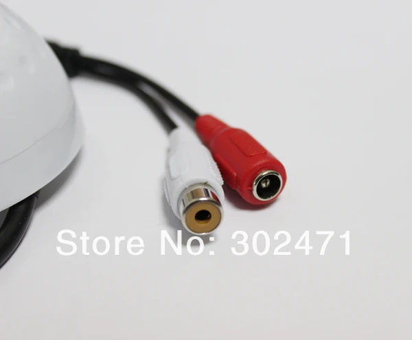 Sound Monitor Audio Pickup Security Listening CCTV Camera Audio Camera Microphone (Low Noise Sensitivity Adjustable)