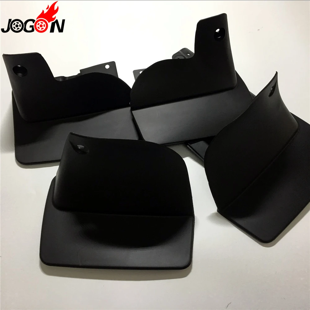 

Black Front & Rear Mud Fender Flaps Splash Guard Mudflaps Mudguard Cover Trim For Toyota Land Cruiser LC100 FJ100 1999 - 2007