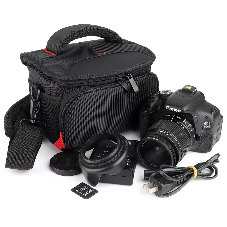 DSLR Camera Bag Case For Sony A7 Mark III II A7RII A7MII A7MIII A7M3 A7SII A9 A7M2 A7S A7R A99 A58 A57 Shoulder | Электроника