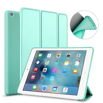 

For iPad Pro 9.7 Case Silicone TPU Soft Windyoung Smart Cover for Apple iPad Pro 9.7 inch Case PU Leather 2016 A1673/A1674/A1675