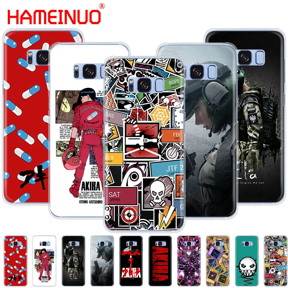 

HAMEINUO AKIRA Voltron Rainbow Six Siege YuGiOh cell phone case cover for Samsung Galaxy S9 S7 edge PLUS S8 S6 S5 S4 S3 MINI