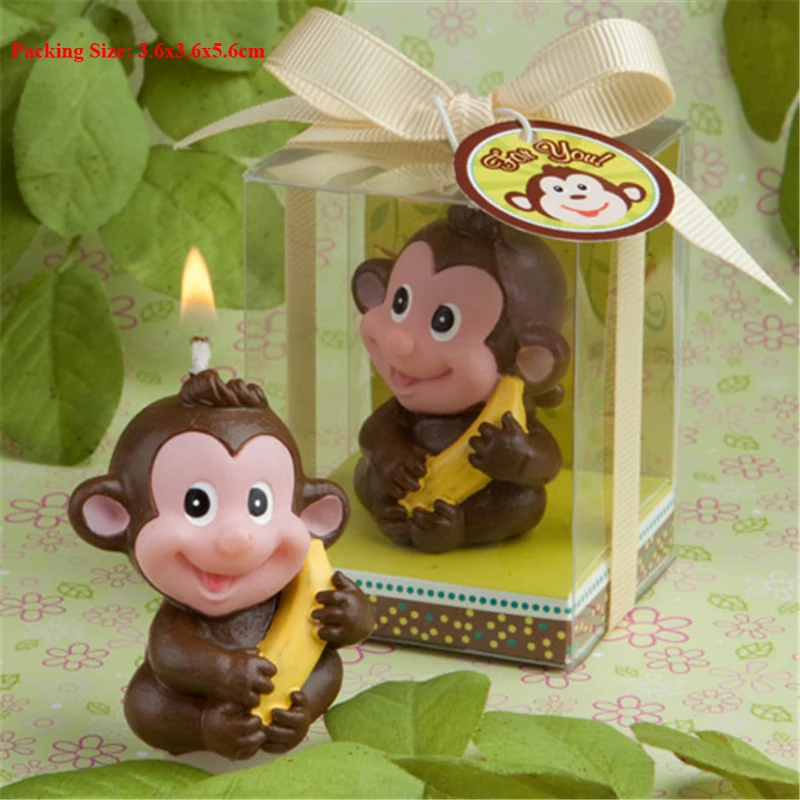 Monkey Decoration Party Supplies Candle Birthday Supplies Boy