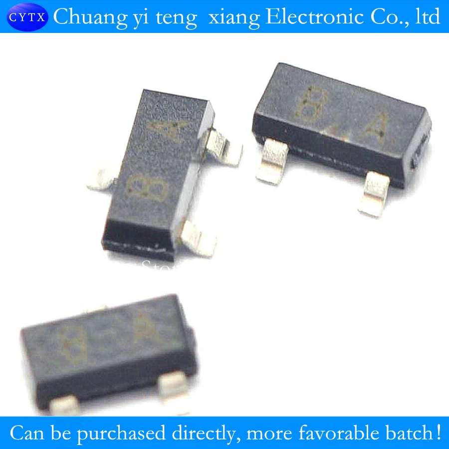 Триоды SMD A1015 BA 50V0.15 A/PNP SOT23 (100 шт./лот) | Электронные компоненты и принадлежности