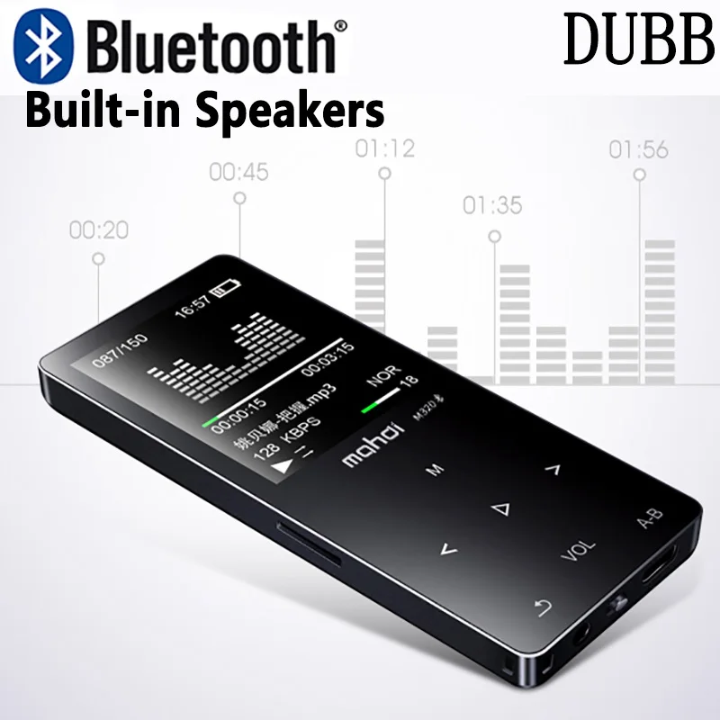 HIFI Lossless Bluetooth 4 0 mp3 плеер рекордер FM видео электронная книга радио спортивный