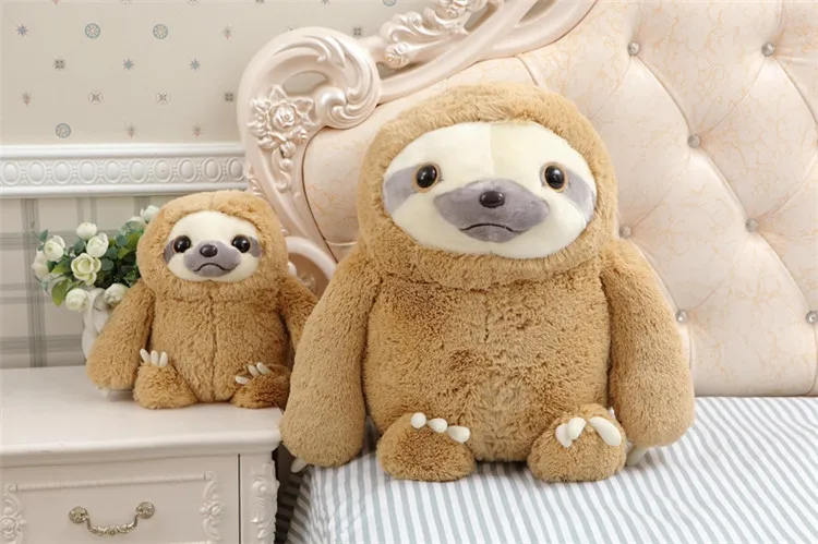 New 1PC Cute Sloth Plush Toy Doll Movie&TV Stuffed Animal Sloth Doll