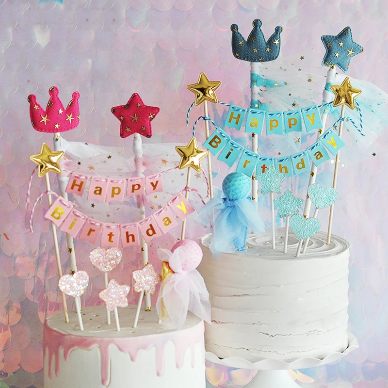 Christmas-Happy-Birthday-Cake-Topper-Xmas-Navidad-New-Year-Black-Gold-Cake-Top-Decor-for-Home (4)