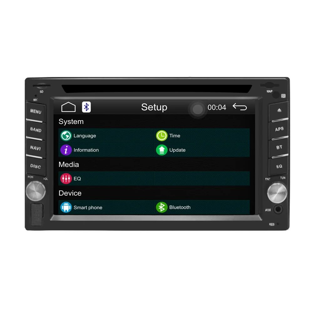 Best 2Din Universal Car DVD player Autoradio carplay 6.2"car Radio stereo Bluetooth USB/SD Steering Wheel Control phone Double Din 8