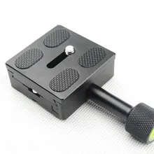 50x50 мм 1/4 ''БЫСТРОРАЗЪЕМНАЯ пластина+ Зажим адаптер крепление для DSLR камеры штатив монопод шаровая Головка