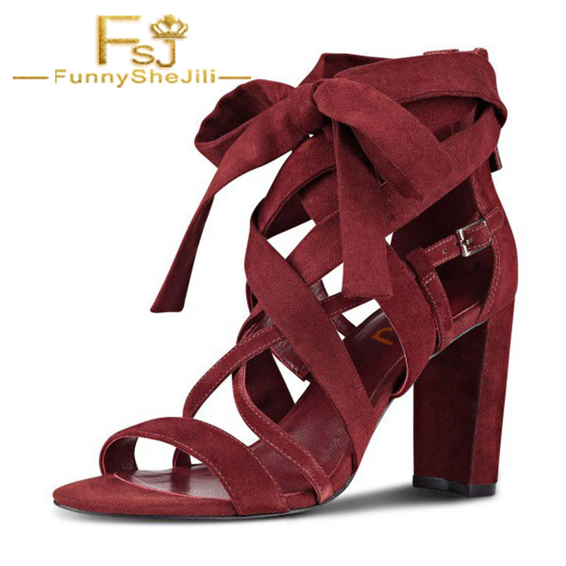 ladies burgundy sandals
