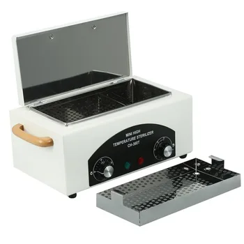 

High Temperature UV Sterilizer Box Nail Art Tool Sterilizer Box with Hot Air Disinfection Cabinet Nail Art Equipment For Salon