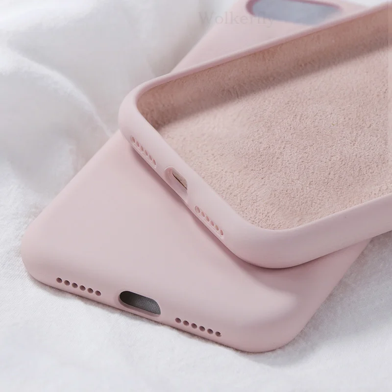 

Case For Samsung Galaxy S10 5G S10E J6 J4 Plus Note 10 A9 A6 2018 A10 A20 A20E A30 A40 A50 A70 A80 A60 2019 Liquid Silicone Case