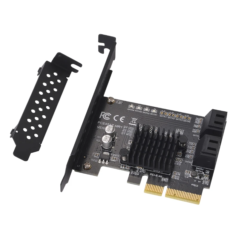 Pci sata controller card Marvell 88SE9230 Chip SATA/PCIE Raid Controller SATA PCIE SATA Raid Card PCI-E PCI Express 4X with Low Profile Bracket