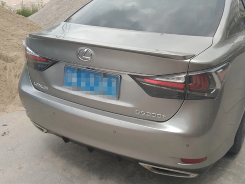Спойлер MONTFORD для Lexus GS250 GS350 GS450 2013 2014 2015 2016 новый АБС пластик неокрашенный Праймер