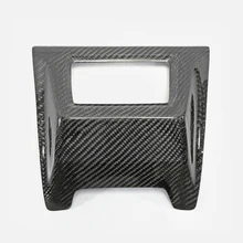 Car Accessories For 11 16 Impreza VAB VAF STI Carbon Fiber Rear Fog Light Cover Glossy