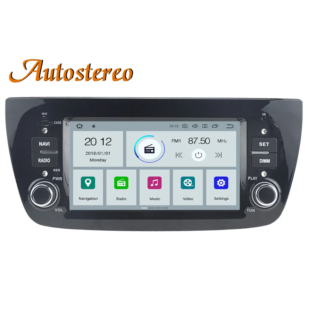 Sale Android 9 PX6 Car No DVD player GPS navigatio Headunit For FIAT DOBLO/Opel Combo/Tour 2010+ auto multimedia radio tape recorder 1