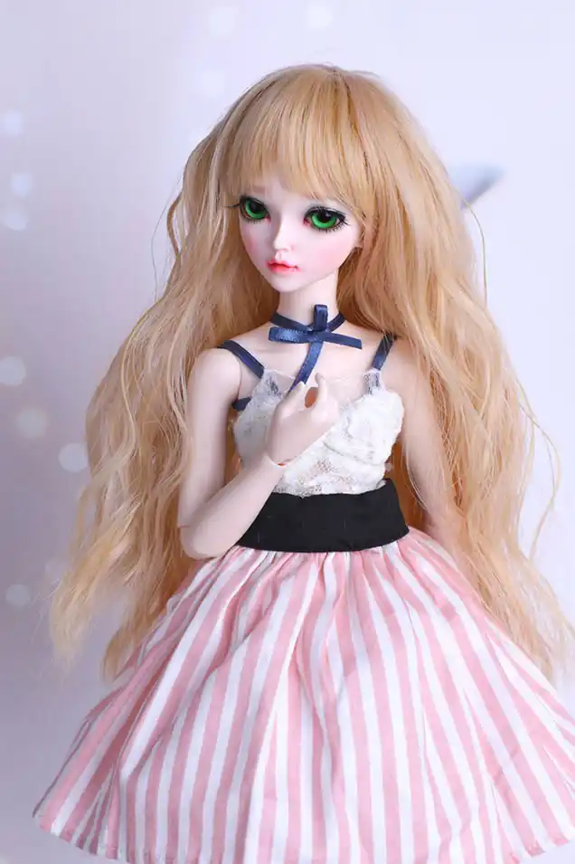 happy amethyst doll
