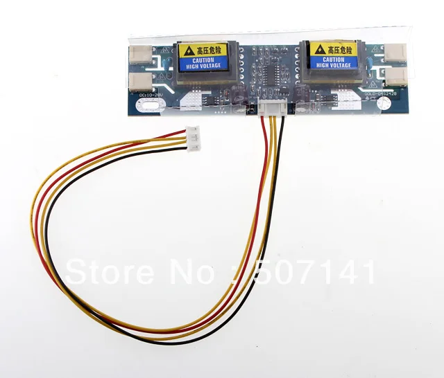 

FREE SHIPPING UNIVERSAL INVERTER 10V-30V 4 Lamp Fro 15-24" CCFL LCD Widescreen MONITOR #7