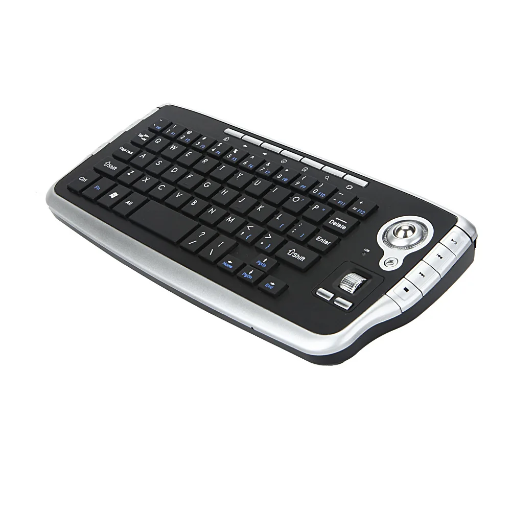 Клавиатура с шариком Zienstar wislesstrack usb ресивером Кнопка Fly Mouse для ПК ноутбука Smart