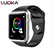 Pabrik A1 Cerdas Watch Dengan Passometer Kamera SIM Card Panggilan Smartwatch Untuk Huawei Xiaomi HTC Android Telepon Better Than GT08 DZ09 (Cina)