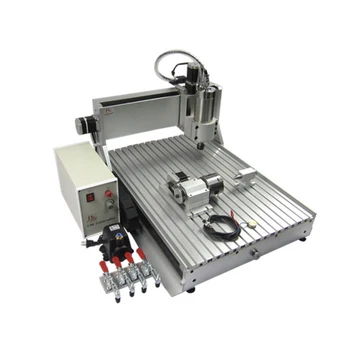 

cnc router wood carving machine 6040Z-VFD 800W with mach3 contronl for engraving hard metal