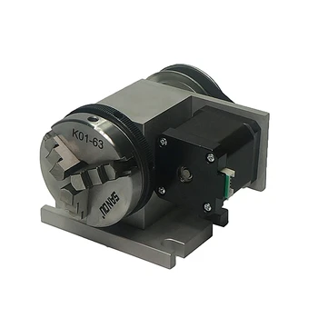 

65mm CNC milling machine tailstock 4th Rotary Axis with Chuck