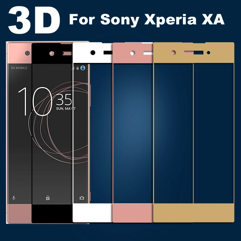 Защитное стекло для sony xperia xa, защита экрана x a ax, закаленное стекло, полное покрытие, защита экрана F3111 F3112