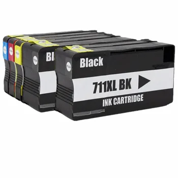 

Inkjet Ink Cartridges Replacement For HP711 711XL HP711XL 711 XL Designjet T120 24/T120 610/T520 24/T520 36/T520 610 Printer