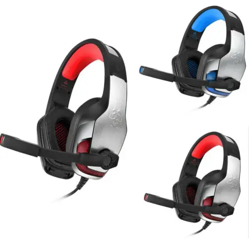 K1 B игровая гарнитура Kotion EACH G2000 глубокий бас стерео Wit Mic светодиодный светильник