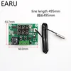 XH-W1219 W1219 DC12V Dual LED Digital Display Thermostat Temperature Controller Regulator Switch Control Relay NTC Sensor Module ► Photo 2/6