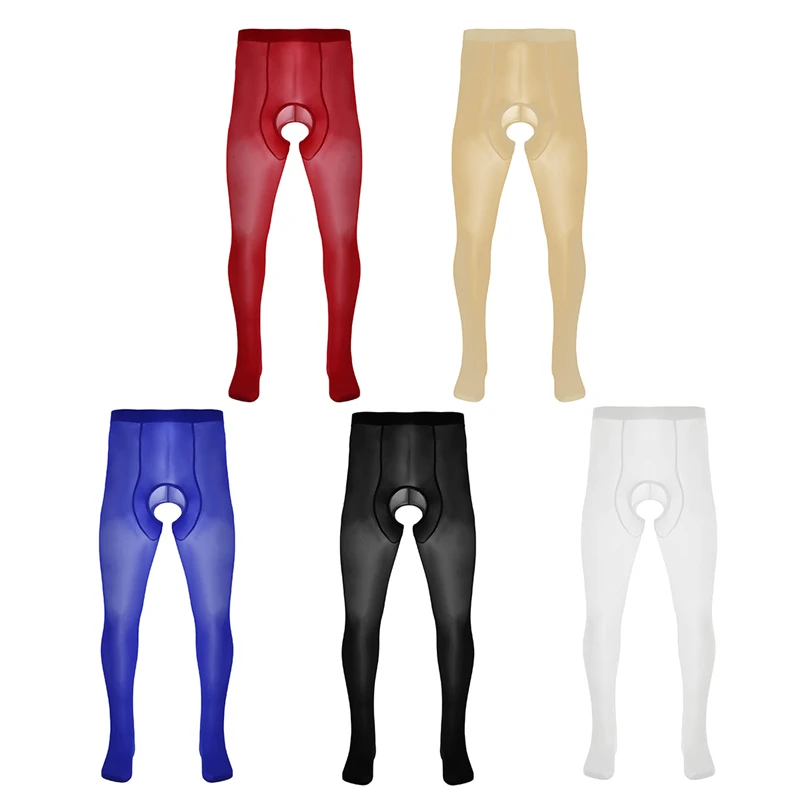 men's stocking sexy lingerie mens pantyhose closed toes open crotch Tights Hosiery sexy pantyhose for men erotic stockings