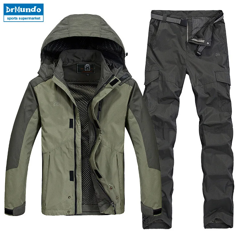 Men Summer Fishing Outdoor Waterproof Travel Hiking Quick Dry Jackets