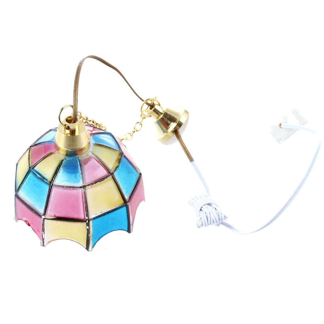 

Best Sale Doll house miniature beautiful color ceiling lamp light Hanging lamps