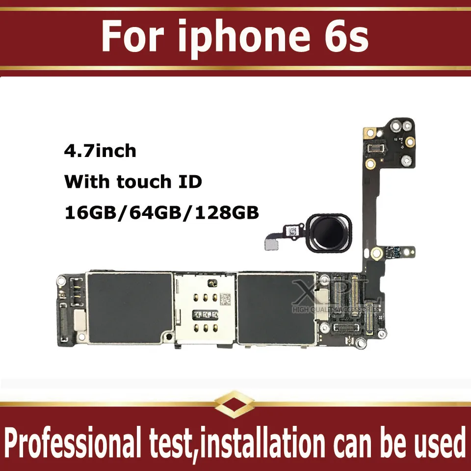Заводская разблокированная материнская плата для iphone 6 S с сенсорным