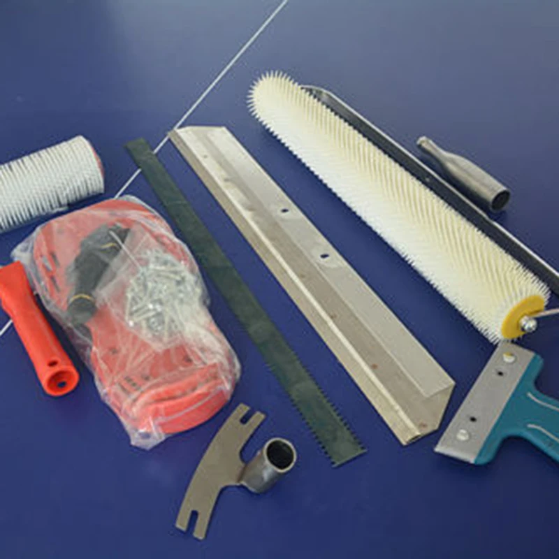 

Cement Self-leveling Kit Epoxy Floor Paint Roller Blade Spike Construction Tool