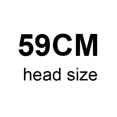 59cm Зимние шапки, Шерстяная кепка, защищающая уши, Теплая мужская шапка, складные военные береты, утолщенная шапка солдата, touca - Цвет: 59cm