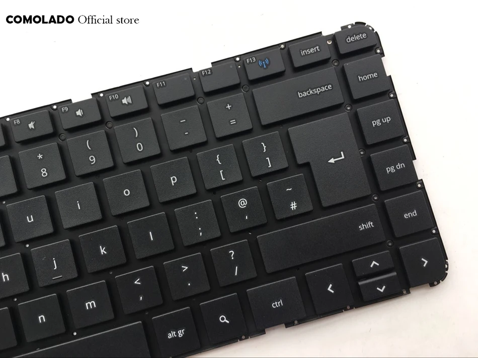 UK keyboard For HP Pavilion Chromebook 14-C 14-C000 Series Black without frame Laptop keyboard UK Layout (2)