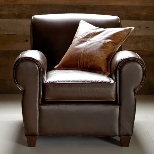 Factory Outlet Vinyl Detachable Single Clic American Leather Factory Outlet Vinyl Detachable Single Clic American Leather Sofa Wild Brown Mix