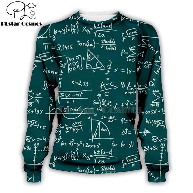 PLstar Cosmos Funny Physics Formula Math 3d hoodies/sweatshirts/shirts long sleeve Print Brand Tee winter Unisex Streetwear-4