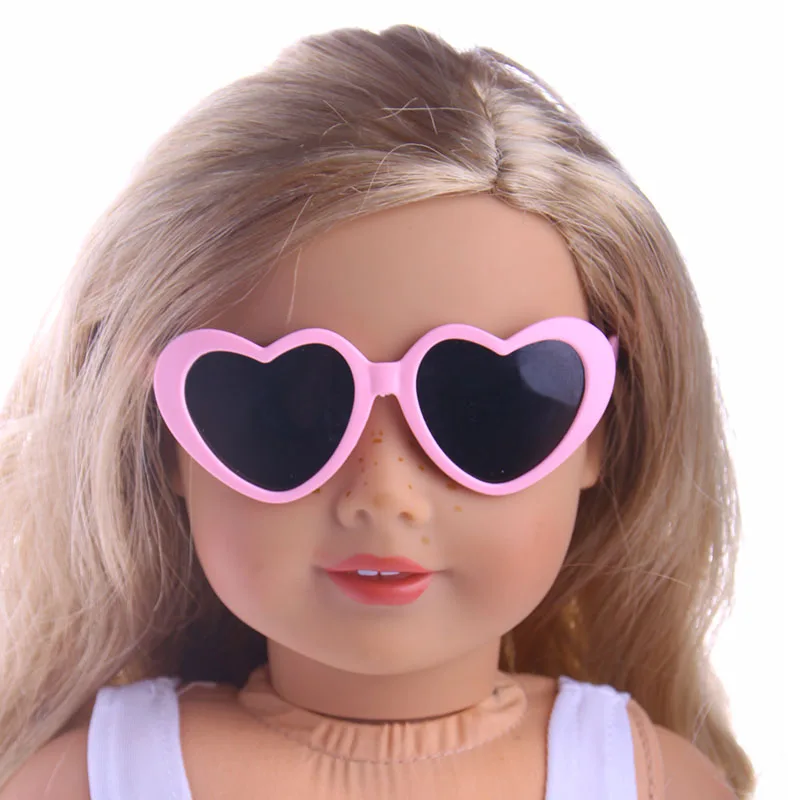 Doll clothes accessories style sunglasses fit for 18Inch American Doll