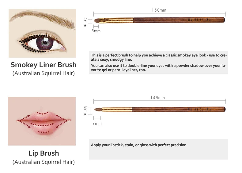 MyDestiny Tradition-Series Brush Set _ 9