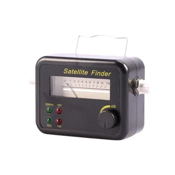 

Digital LCD Display Plastic Digital LCD Display Satellite Signal Finder Meter Tester Black Mini